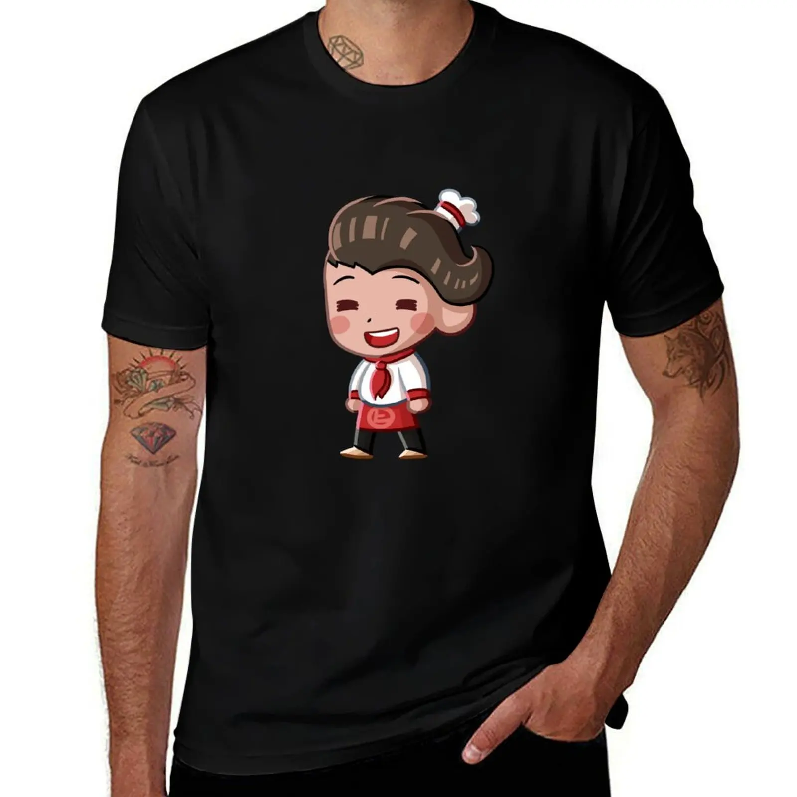 

Teruteru Hanamura Dangan Ronpa T-Shirt Funny t-shirt anime figures vintage anime shirt mens designer clothes