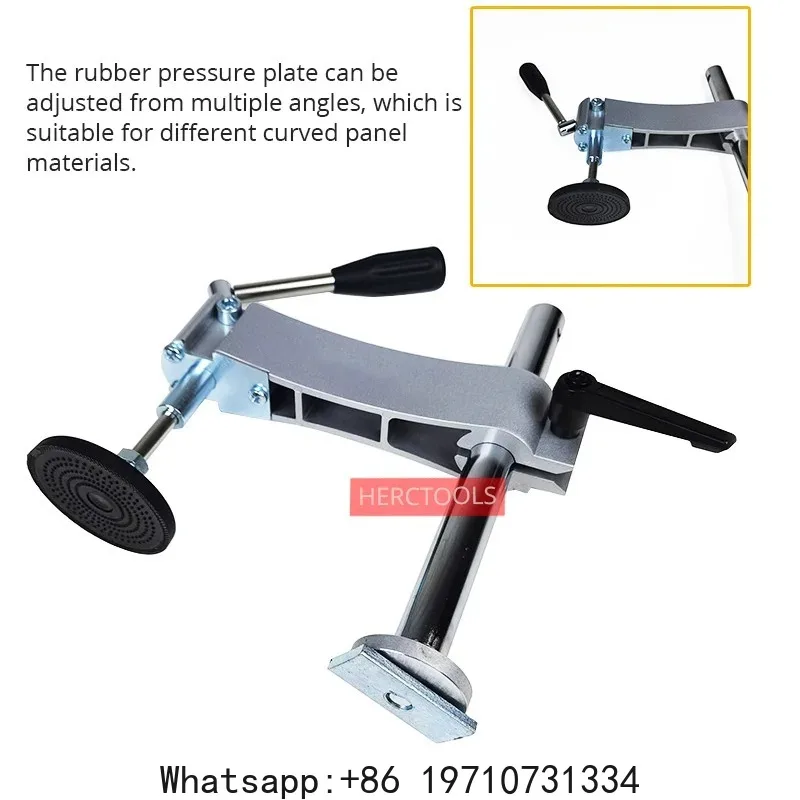 Table Saw Presser Eccentric Press Adjustable Woodworking Manual Clamp Precision Sliding Table Panel Saw Quick Clamp/Release Tool