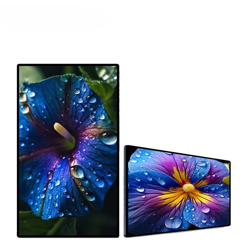 24-Inch wall-mounted touchscreen digital signage display with WiFi, RJ45 Android operating system for retail and hospitality
