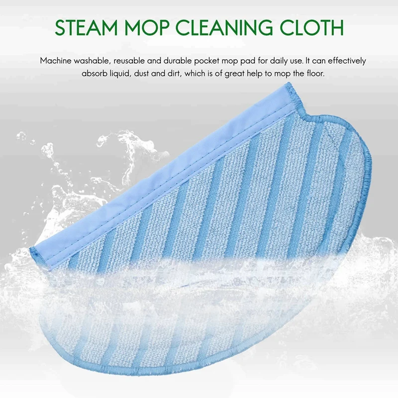 A01V-Set Sikat Samping Filter Kain Pel untuk Suku Cadang Penyedot Debu Ecovacs Deepot OZMO 920 950, 3Xfilter, Sikat 4Xside, 5Xmop