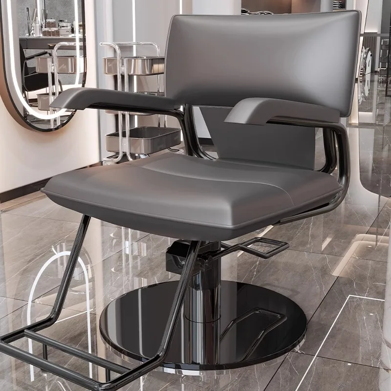 

Beauty Barber Chairs Equipment Barbershop Ergonomic Salon Chair Luxury Swivel Styling Professional Hairdressing Armchairs