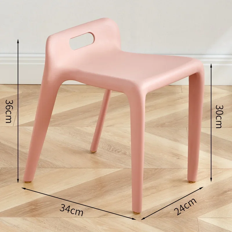 Cute Portable Shower Stool Plastic Vanity Bar Camping Shower Seat Fishing Garden Nordic Shoe Meubles Salle De Bain Furniture