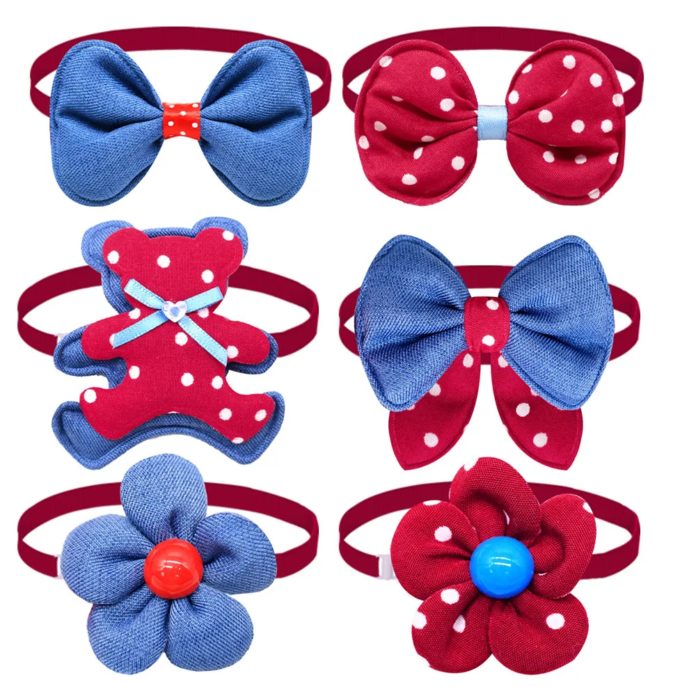 

30pcs Cute Small Dog Cat Bowties Fashion Exquisite Pet Dog Bow Ties Neckties For Dogs Grooming Pet Accessories For Small Dogs