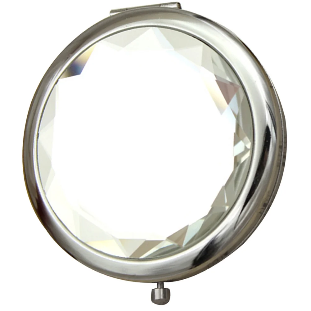 metal mirror pocket mirror makeup mirror foldable mirror women cosmetics mirror