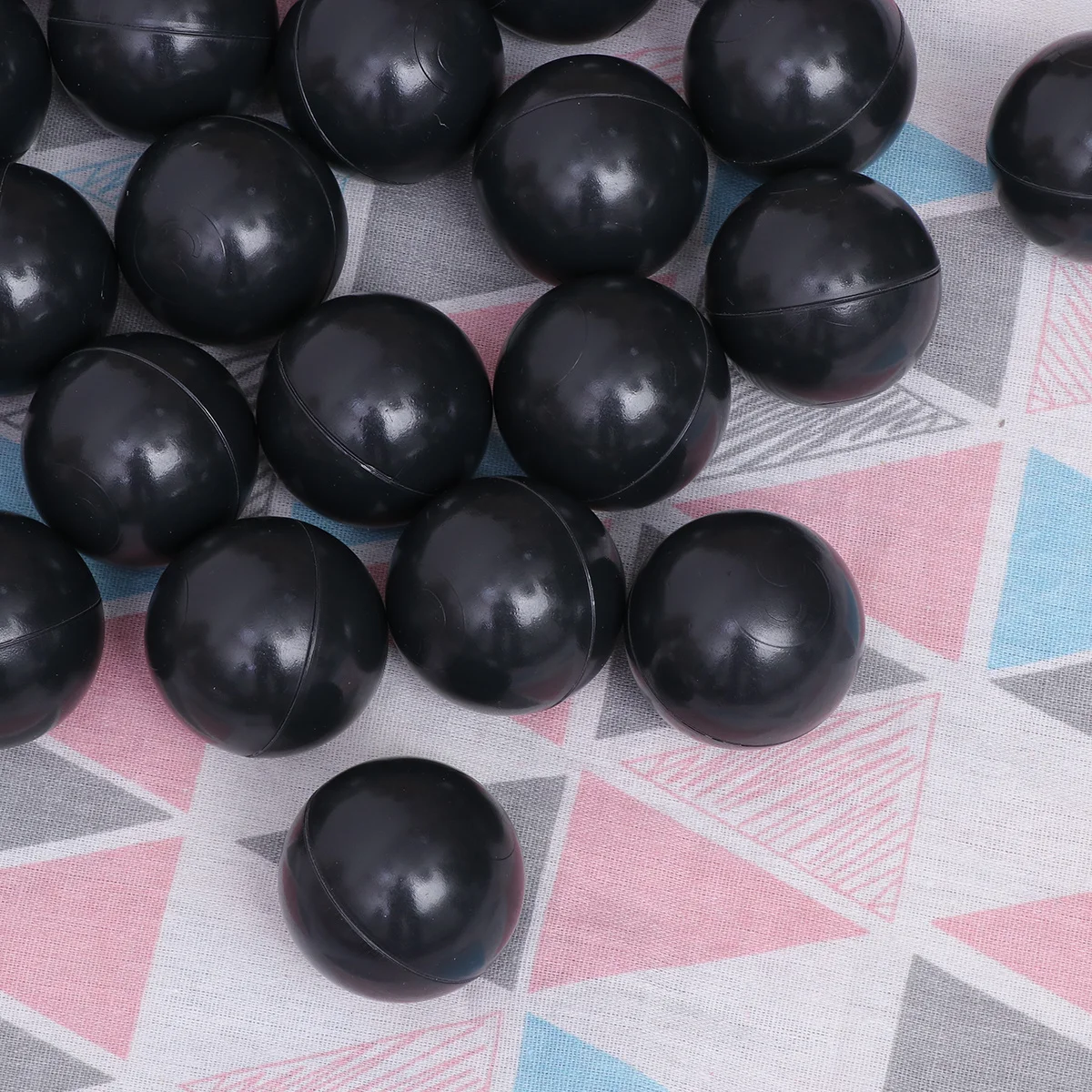 Boules en plastique sûres et Non toxiques, 50 pièces, parfaites pour les enfants, maison de jeu, piscine, tente, stylo sans bords rugueux, jouet pour enfants