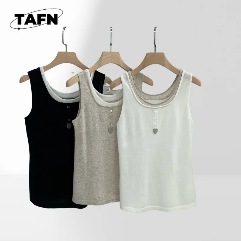 

Ribbed Crop Top for Women Sleeveless Casual Outfit Stretchy Fit Casual Soft Camisole Sleeveless Shirt AI0908