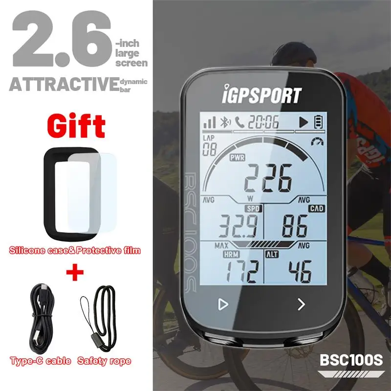 

IGPSPORT BSC100S IGS50S Waterproof Bike Computer GPS ANT+ Wireless Speedometer Bicycle Digital Stopwatch Cycling Speedometer