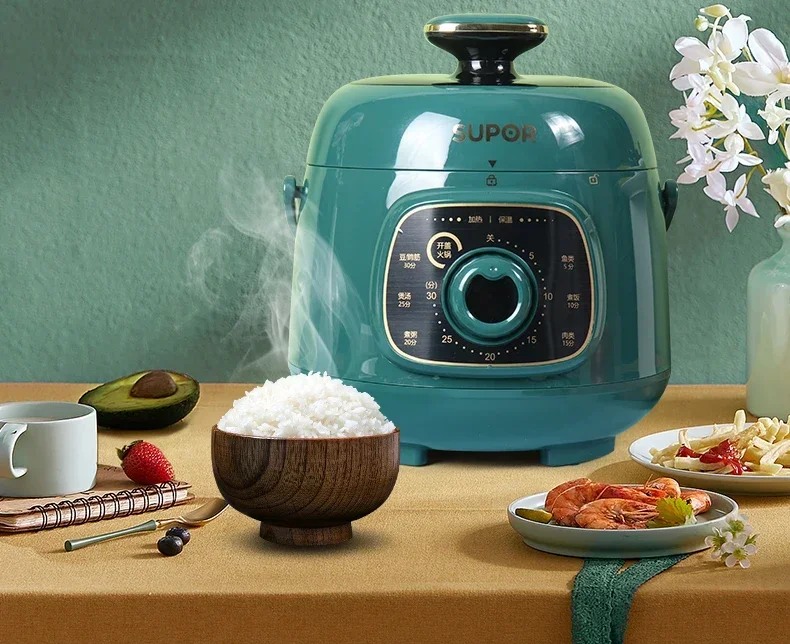 

220V Subor Rice Cooker Household 1.8L Pressure Pot Multi functional Small Electric Pressure Pot