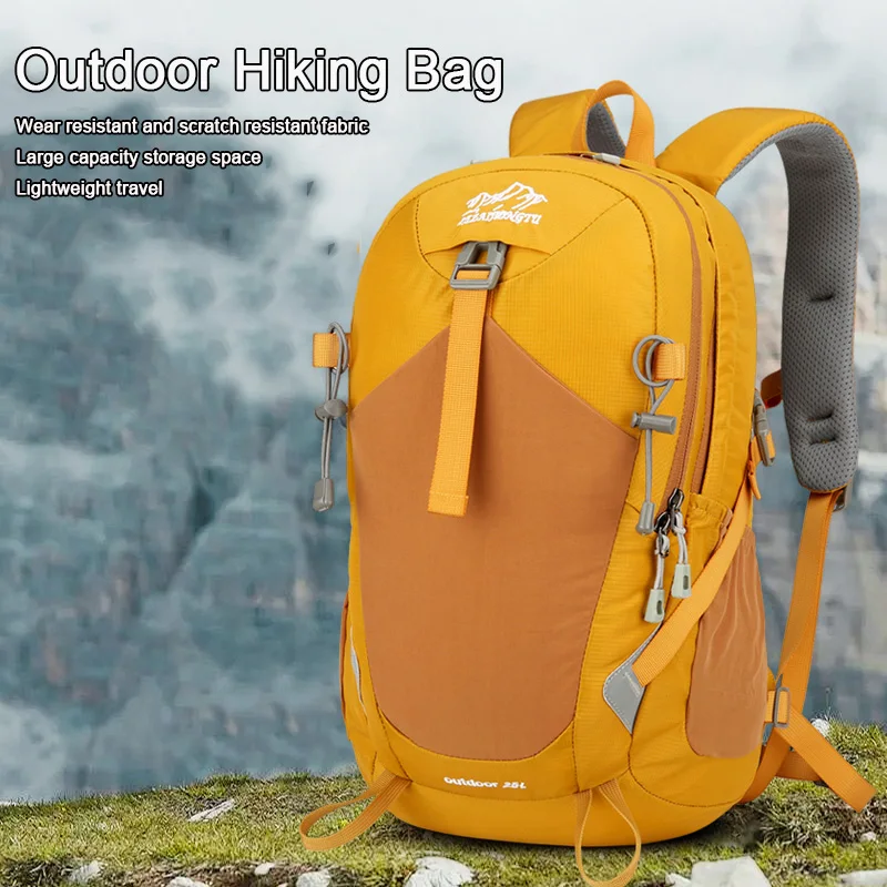 

25л новая высококачественная альпинистская сумка большой емкости прочный легкий унисекс уличный рюкзак водонепроницаемый походный рюкзак