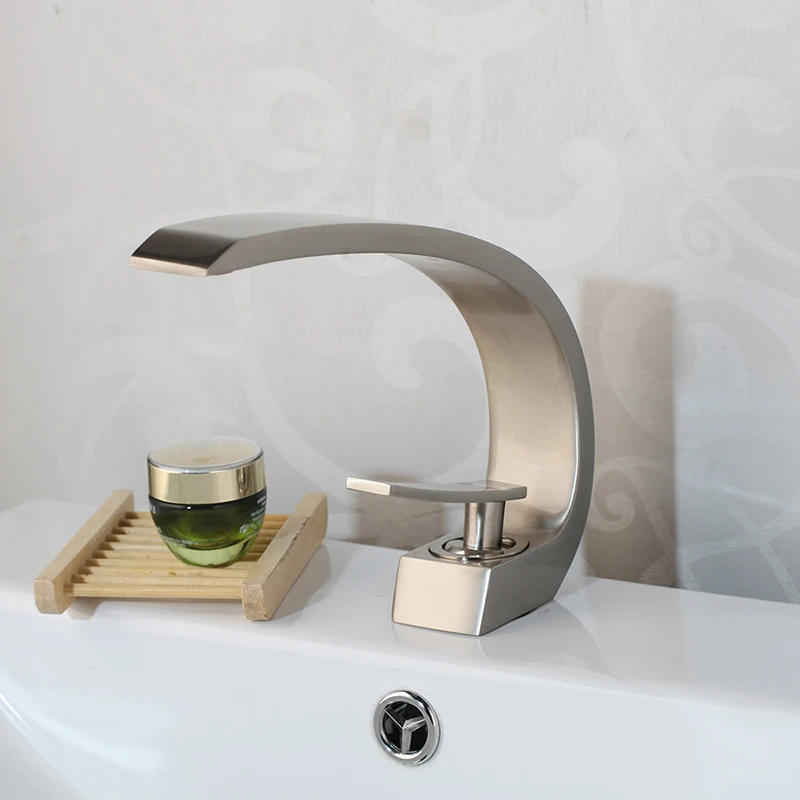 

Basin Faucet Modern Oil Rubbed Bronze Bathroom Vessel Sink Wet Bar Basin Faucet Single Handle Sink Faucets Mixer Taps