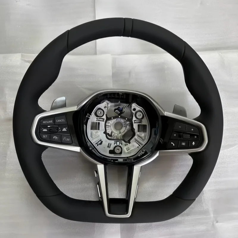 

Для BMW Высококачественный спортивный кожаный руль подходит для M3 M4 G68 G70 G20 G22 G30 X3 X4 X5 Performance Style