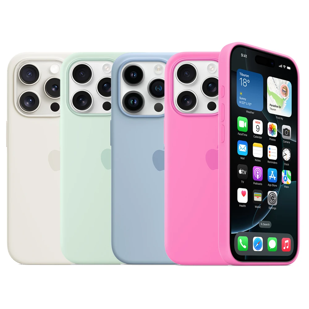 

Original Apple Magsafe Liquid Silicone Magnetic Case For iPhone 16 15 Pro Max 16 Plus Cases Wireless Charging Drop Protect Cover