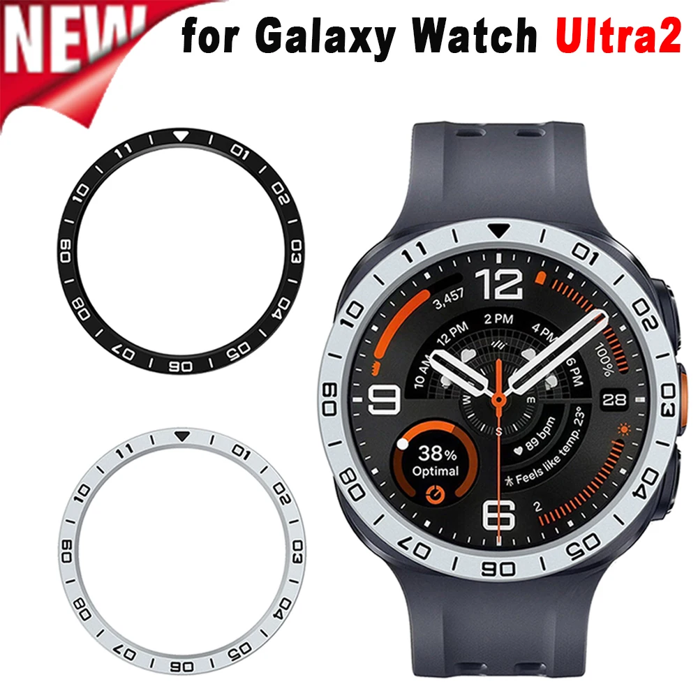 PC-Bumper-Ring für Samsung Galaxy Watch Ultra 2 2026 Scale Bezel, Hartschale, schlank, kratzfest, stoßfest, Ersatz-Zubehör-Set