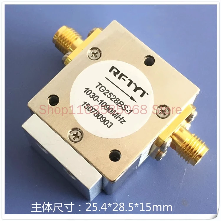 

TG2528XS Provides 1030-1090MHz Ferrite Microwave Communication RF Isolator RFTYT 1060MHz