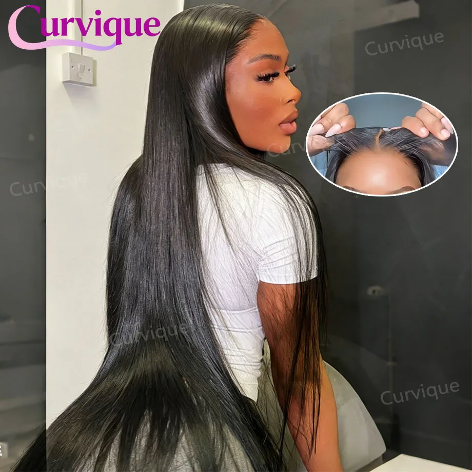 

Прямой парик из натуральных бразильских волос без клея, готовый к носке, парик из натуральных волос прямой, без клея, 13x4, 13x6, HD кружевной фронтальный парик, предварительно вырезанный