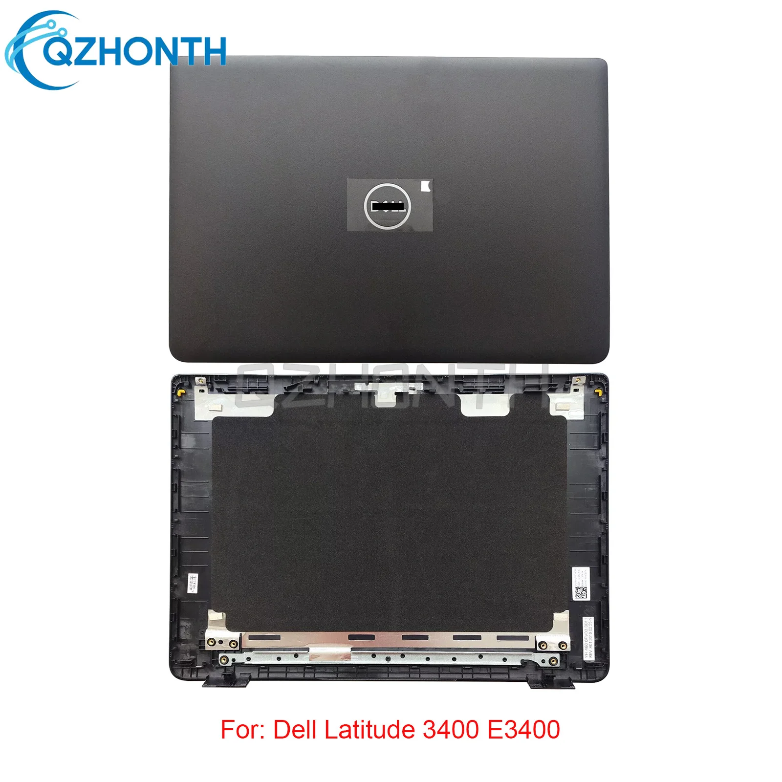 New LCD Back Cover Rear Lid Top Case For Dell Latitude 3400 E3400 (Black) 0H02YK H02YK 14