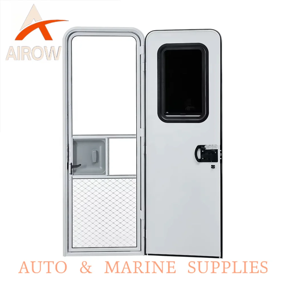 Airow auto YA Motorhome RV Caravan Camper Doors Lock Safety Teardrop Trailer Door YA-MD-01 Model
