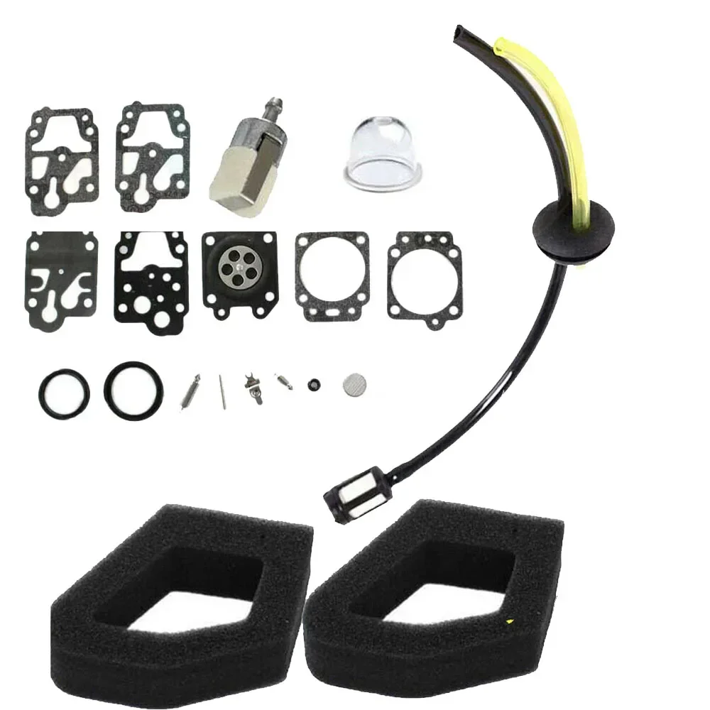 Carburetor Repair Fuel Line Kit Carburetor Repair Kit For HONDA GX35 GX25 HHB25 HHH25 K20-WY Air Filters Gaskets Fuel Line Kit