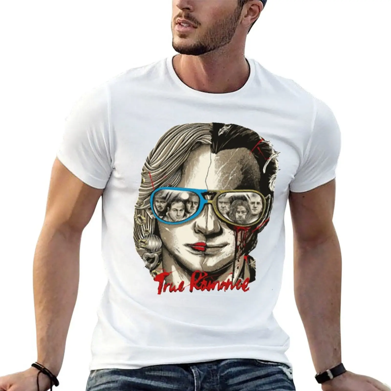 True Romance T-Shirt anime t shirts for man man t shirts graphic man t shirts cotton T-shirt