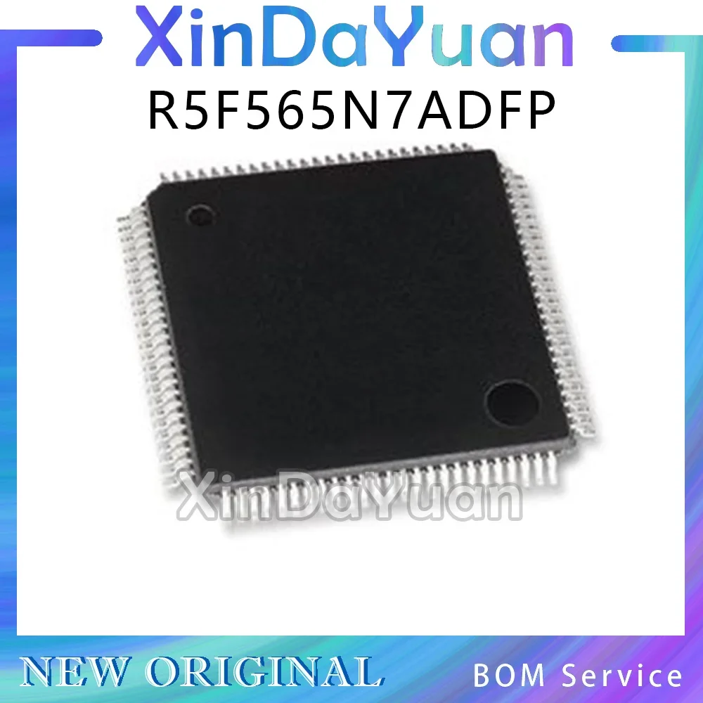 1 piece R5F565N7ADFP IC MCU 32BIT 768KB FLSH 100LFQFP