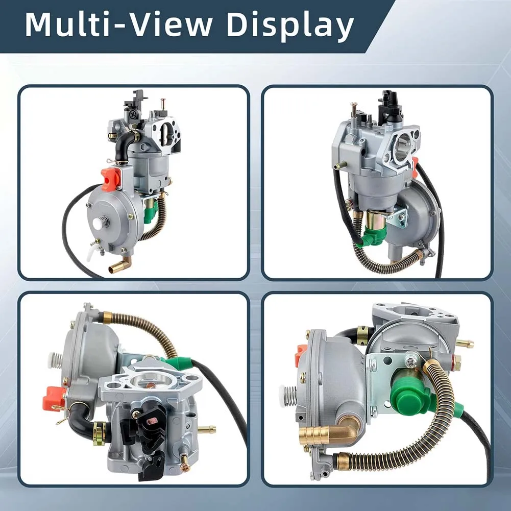 For Outdoor Construction Dual Fuel Carburetor Kit Optimize Flow For Generators Dual Generator Fuel Switch Kit For