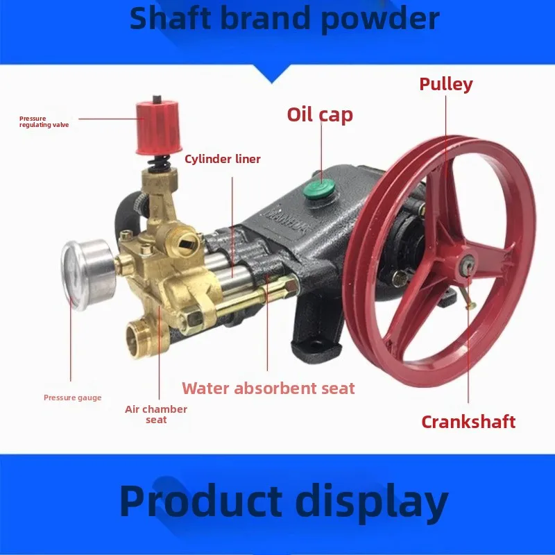 Pump head assembly Cleaning machine accessories High pressure cleaner Pump head Car wash pump