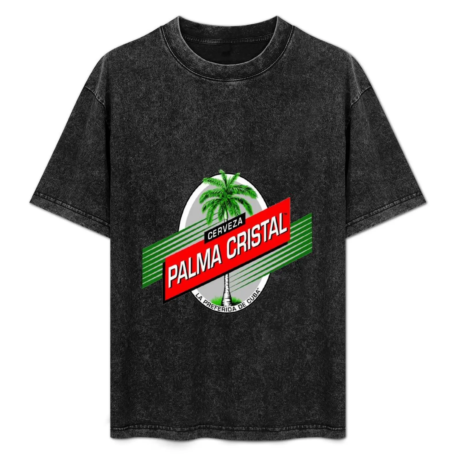 

Cerveza Cristal Logo T-Shirt Non-Shrink Basic Cotton T-Shirt