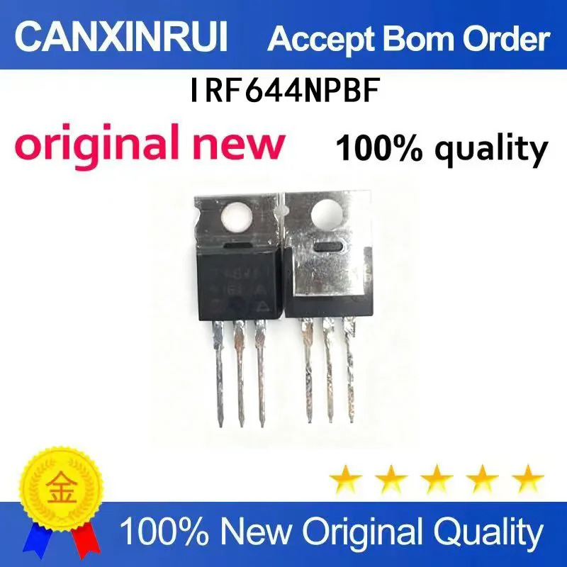(5-100 Pieces) New original IRF644NPBF IRF644N TO-220 N-channel MOSFET