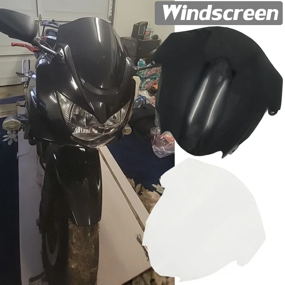 For Suzuki Bandit 650 S 1250 GSF1250 GSF1250S GSF650 Windscreen Windshield Wind Deflector 2006 2007 2008 2009 2010 2011 2012 New