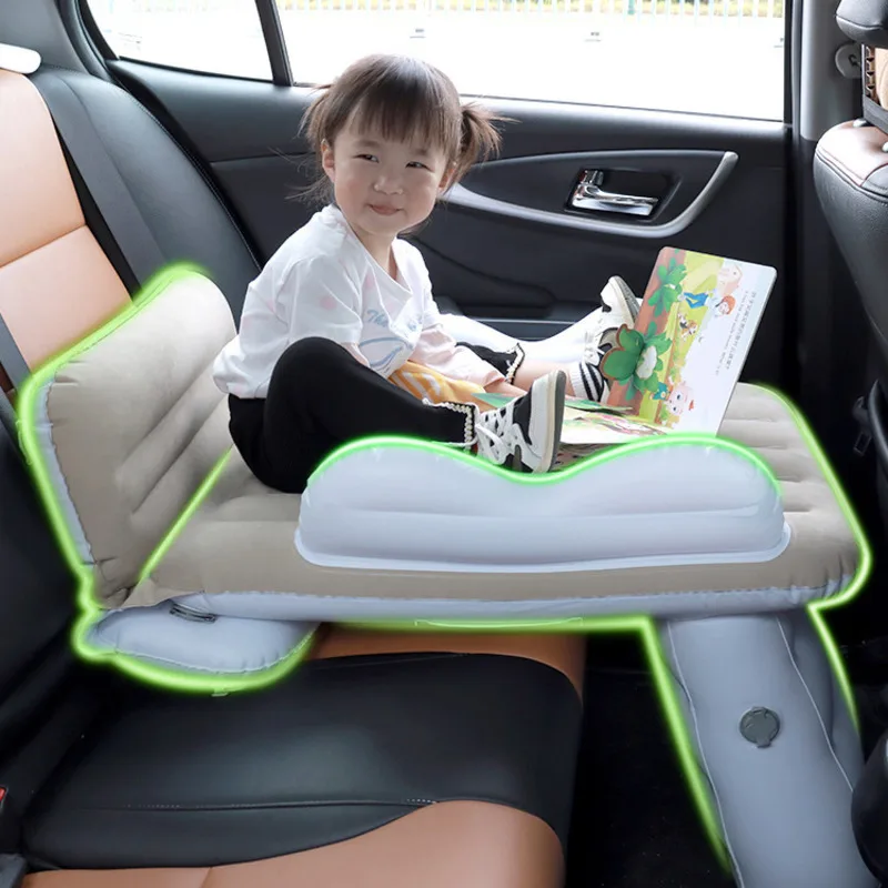 

Children's Car Bed Air Mattress For Planes Trains Buses Outdoor Kids Pad Car Back Seat Air Bed Airplane Bed For Kids