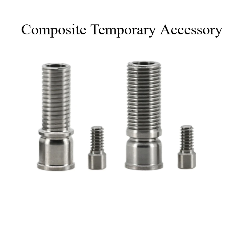 

10pcs TA2 Pure Titanium Hex Socket Oral Clean Head Dental Health Cap Allen Bolt Screw Composite AccessoriesSTC 45 BL STC 55 BL