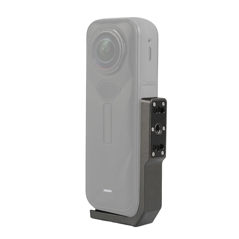 � Für Insta360 X5 X4 X3 Schnellwechsel-L-Platte mit 1/4-Zoll-Loch, Stativhalterung, Horizontal- und Vertikalhalterung mit 1/4-Zoll-Magnethalterung – Detail 2