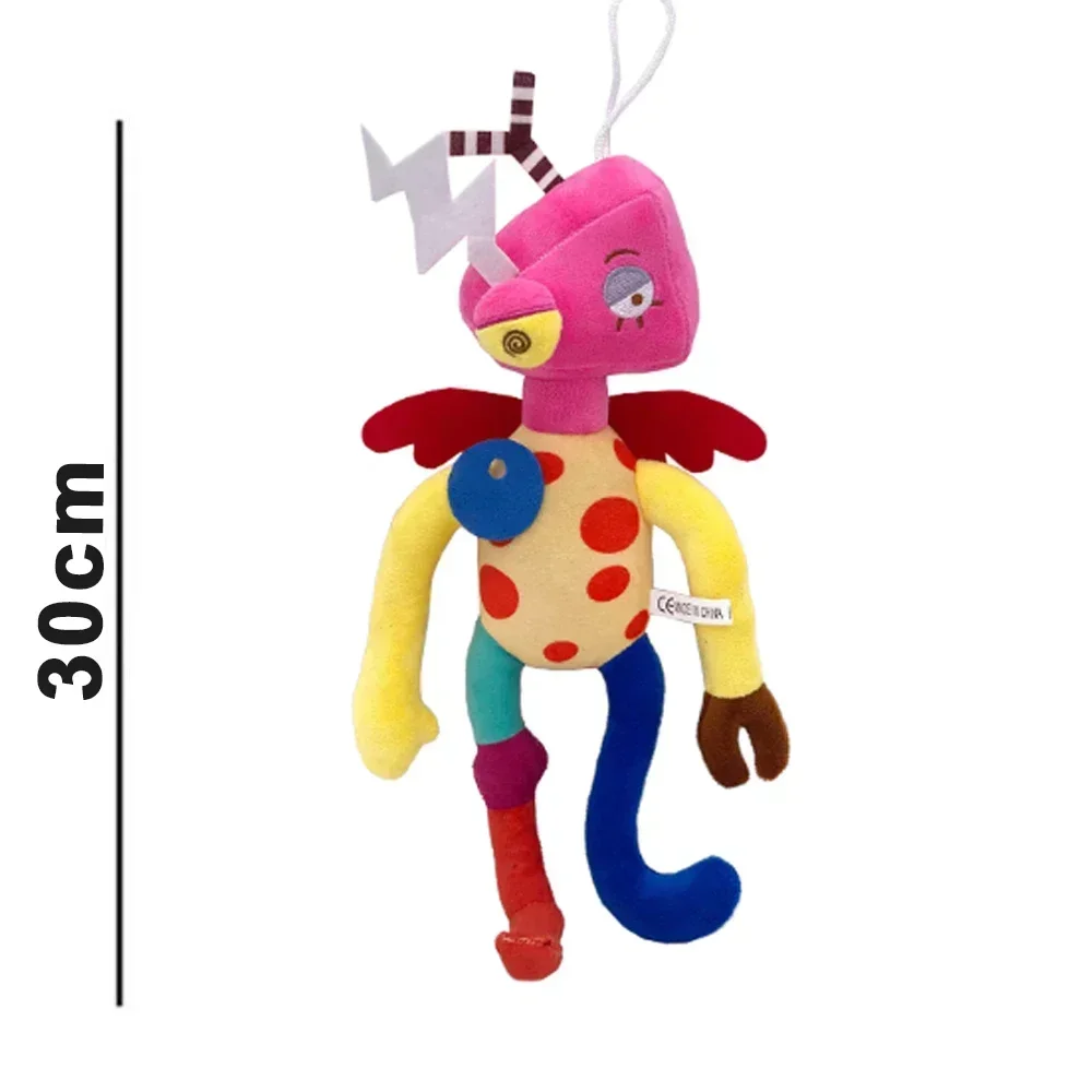 ///New Styles The Amazing Digital Circus Pomni Jax Plush Toy Anime Cute Theater Rabbit Doll Cartoon Clown Christmas Kids Gifts