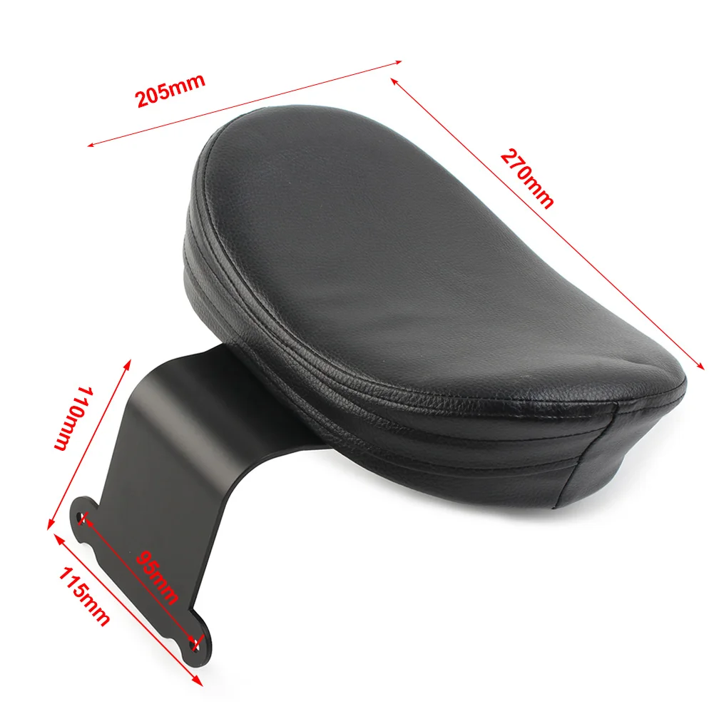 Motorcycle Front Driver Rider Backrest Pad For Honda Shadow Aero VT750 2004-up