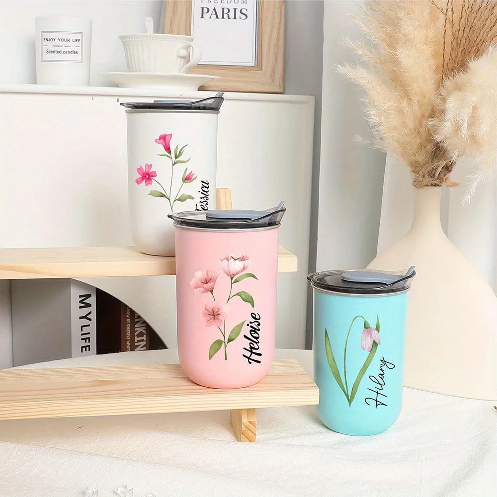 Tazas florales personalizadas  - Coffee Equipment With Name reseña y precio