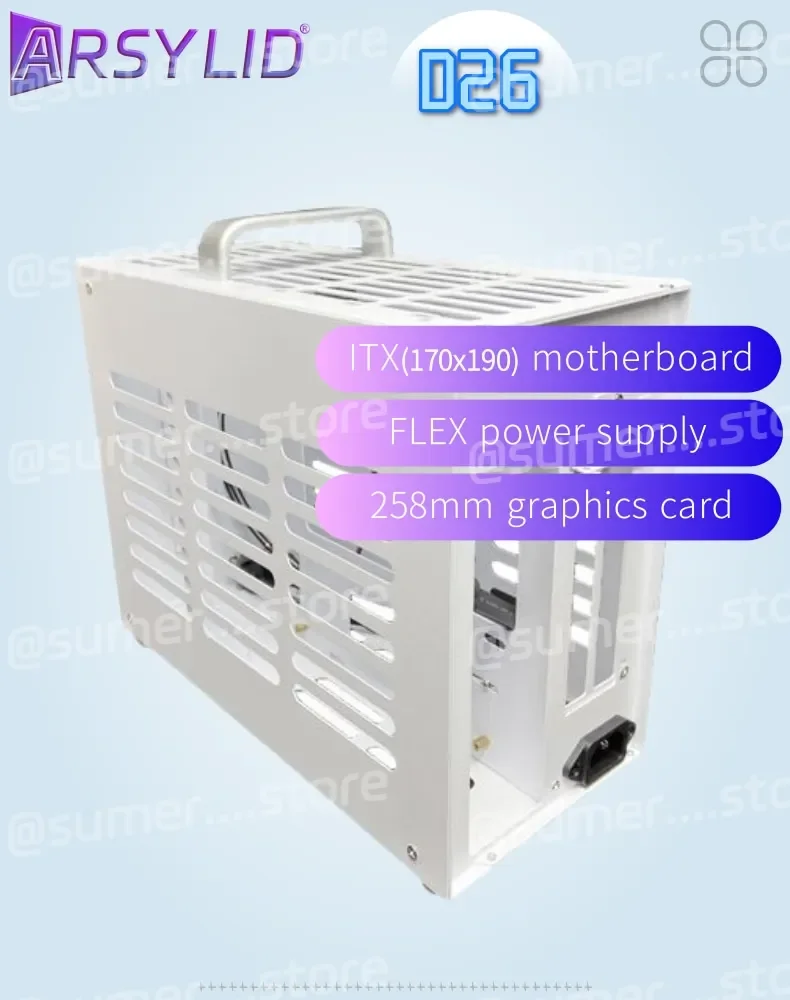 Placa base chasis ITX Mini Gaming: radiador y GPU compatibles - imagen 3