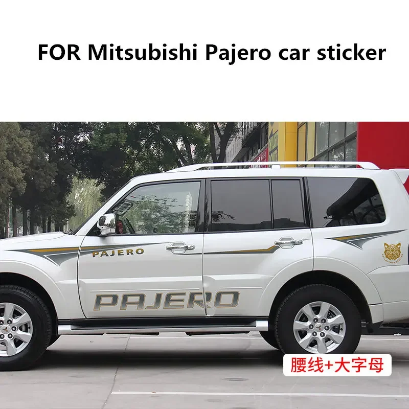 

FOR Mitsubishi Pajero car sticker V97 v93 body garland Vinyl Decal Film Accessories