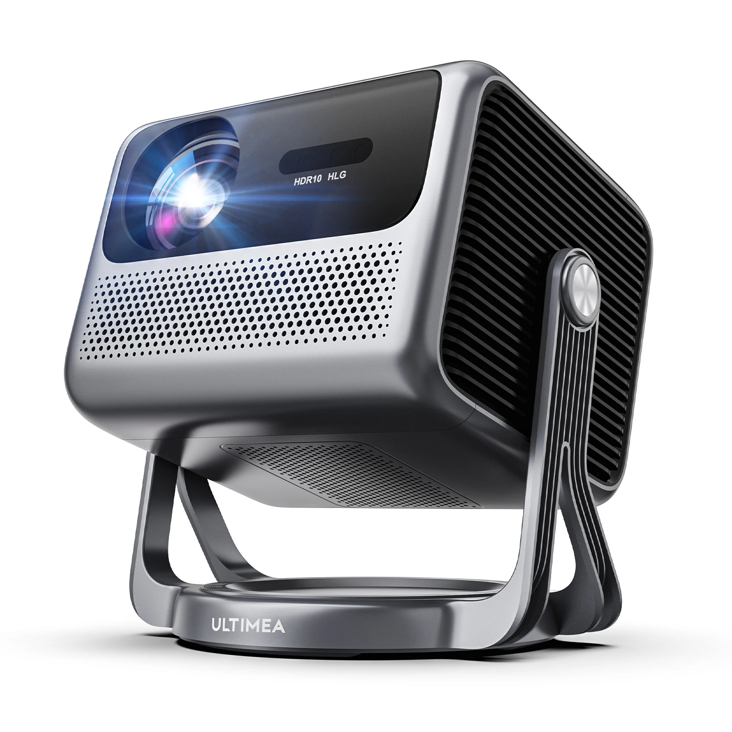 ULTIMEA 1080P Full HD-projector, draagbaar model, 4K, met 90 °   Gimbal Smart Android 14.0 5G WiFi 900 ANSI Lumen Home Theater Projector