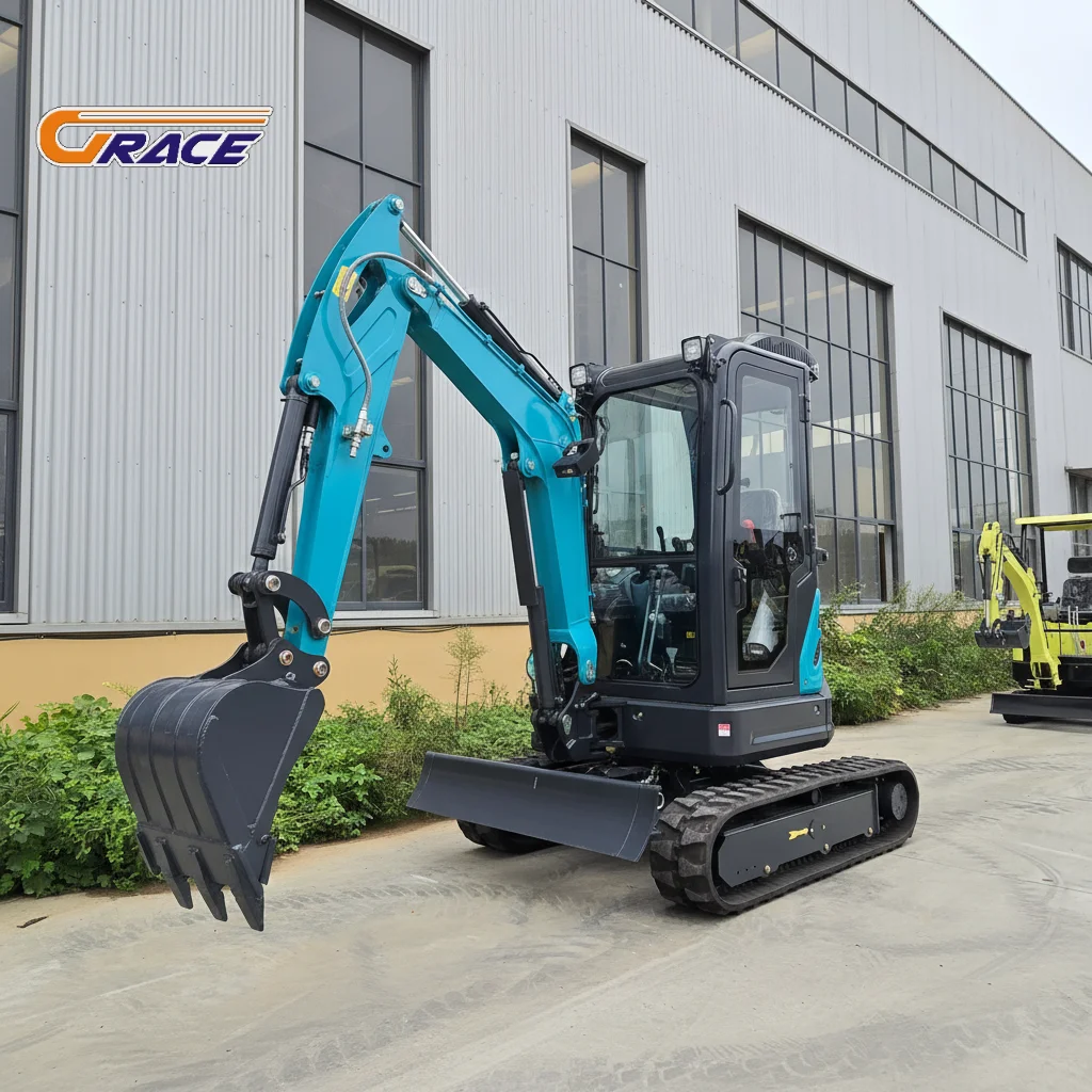 

4 Ton Mini Excavator EPA Certified Hydraulic Digger Construction Site Use Customize Fast Delivery