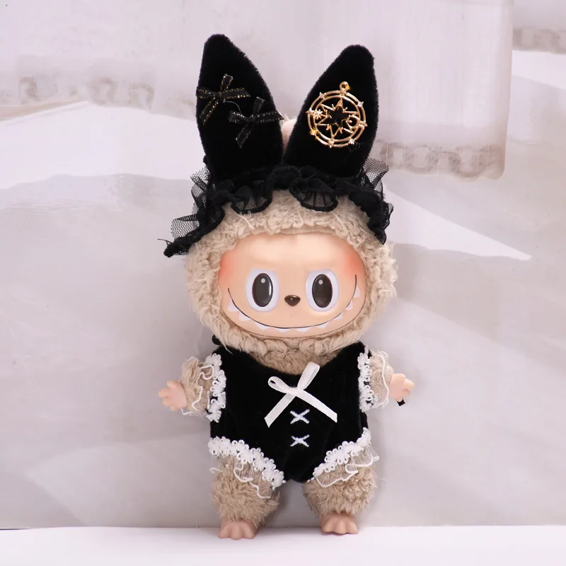 

Labubu Blind Box 17cm Clothes Fashion Bunny Outfit