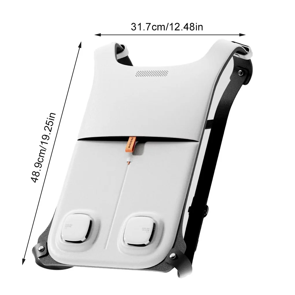 

.Semiconductor Refrigeration Cooling Air Conditioner Clothing Summer Air Conditioning Vest Outdoor Work Circulating Ice Clothes