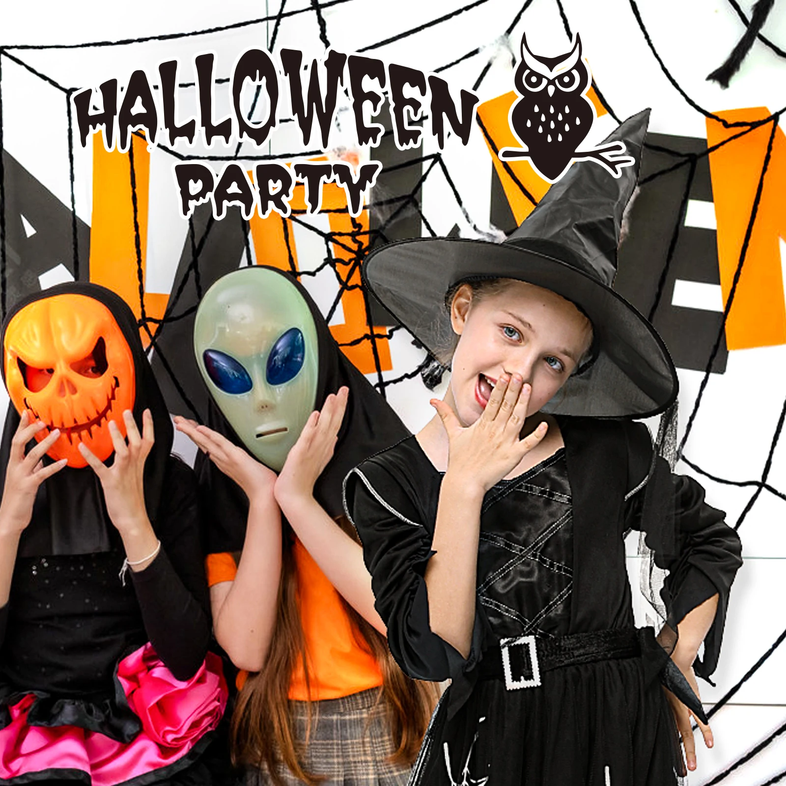 Girls Halloween Witch Costume Dress - Classic Black Fairytale Outfit for Kids, Dress-Up Role Play for Parties & Pretend Play