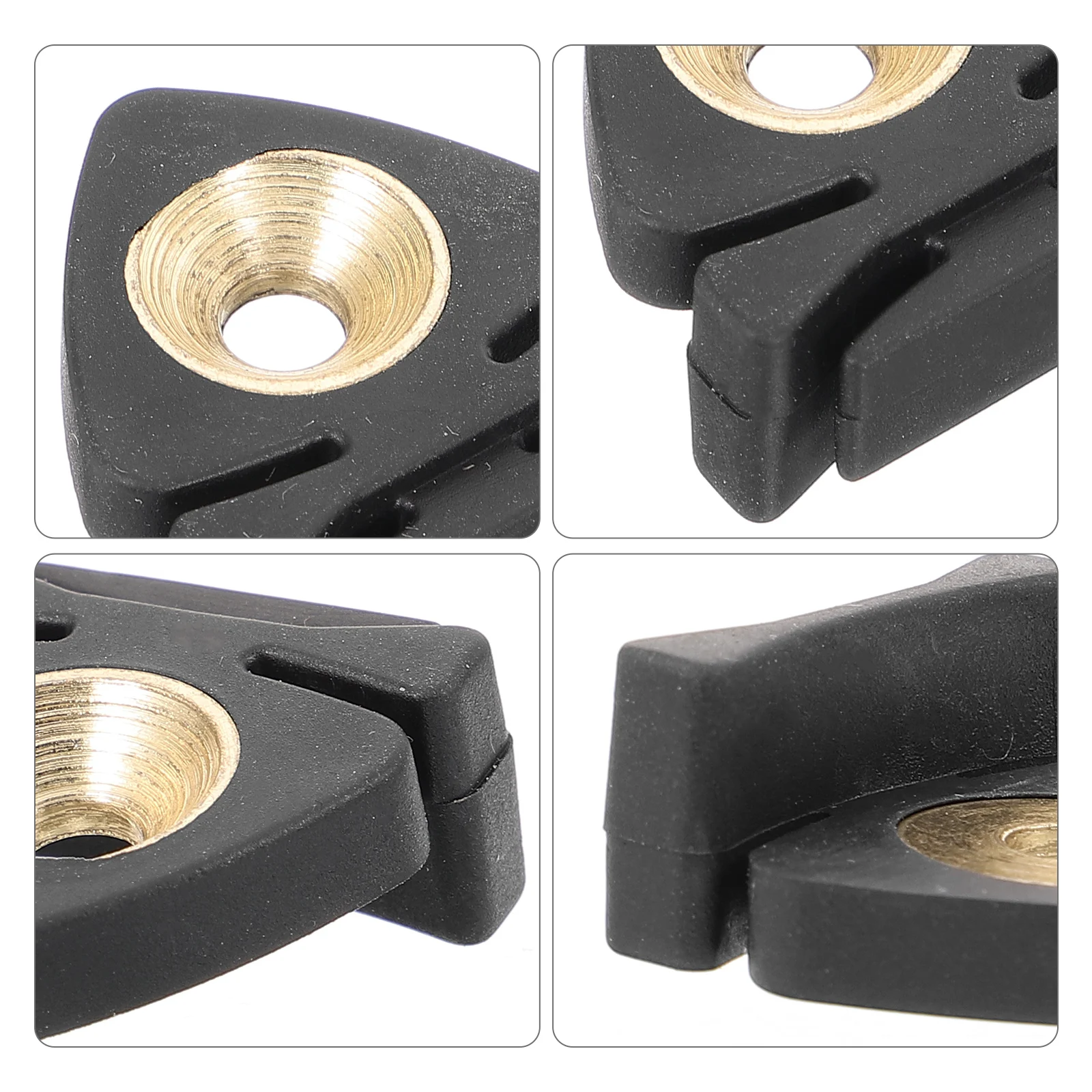 

Violin Mute Black Rubber Practice Accessories Sound Silencer for Violinists Guitar Sordine Bass Mute Acoustic Parts