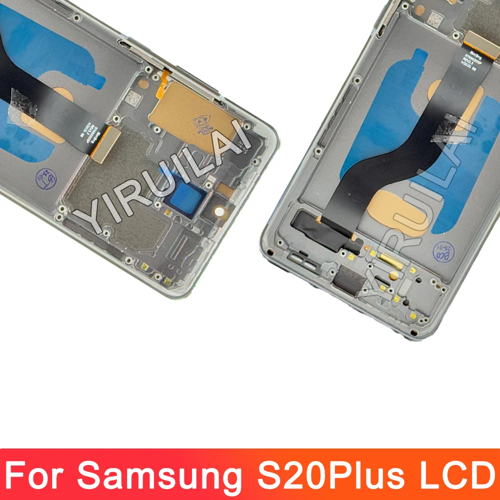 TFT Getest S20plus Scherm, voor Samsung Galaxy S20 Plus G985 G985F LCD Met Frame Display Touch Screen Digitizer Vergadering