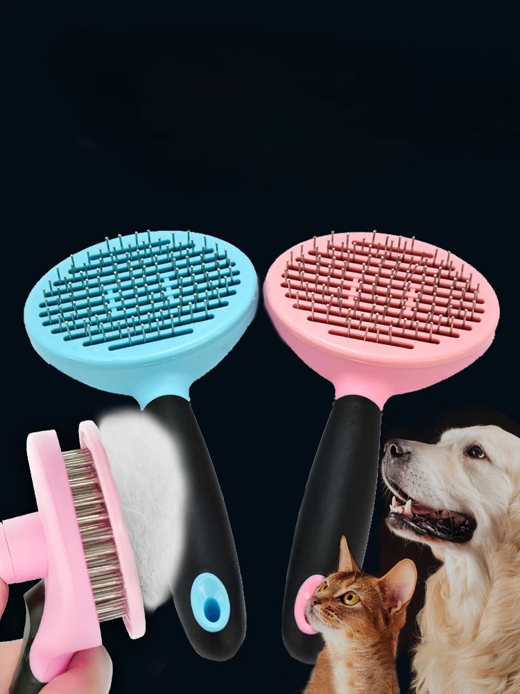 Comb Teddy/Golden Retriever Brush Hair Removal Comb Dog Hair Brush Pet Comb Cat Brush Large Dog