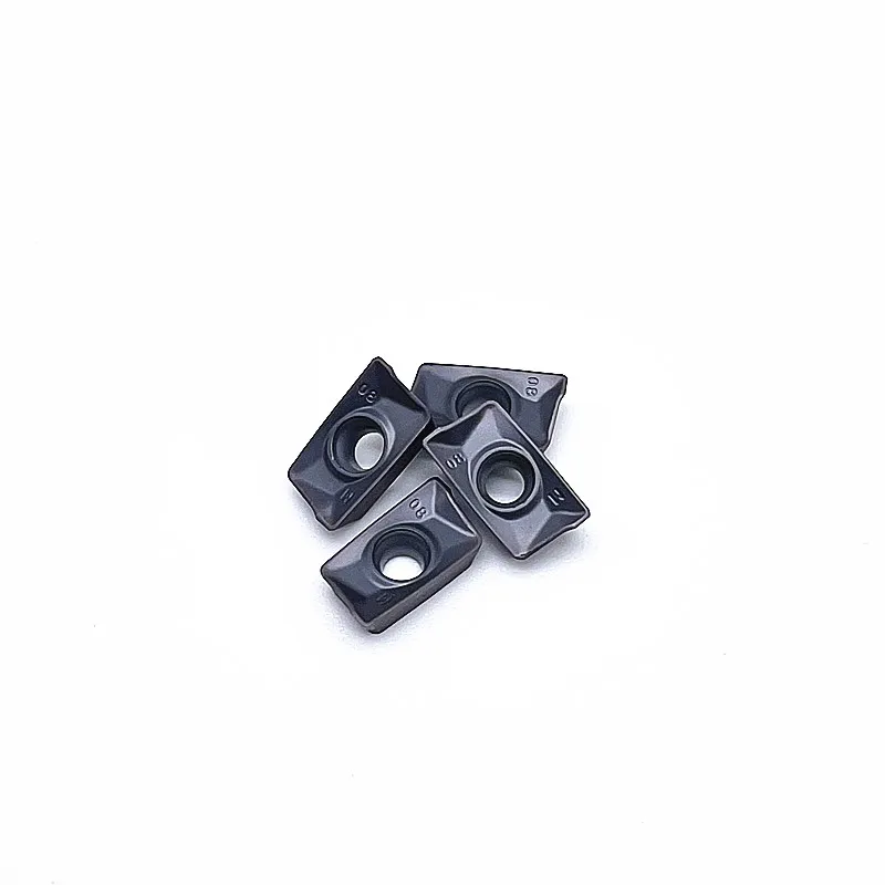 Original ZCC CT Fresagem Inserções, Carboneto Fresagem Inserção, Torneamento CNC, APKT11T308-PM, YBG202, YBG205, Alta Qualidade