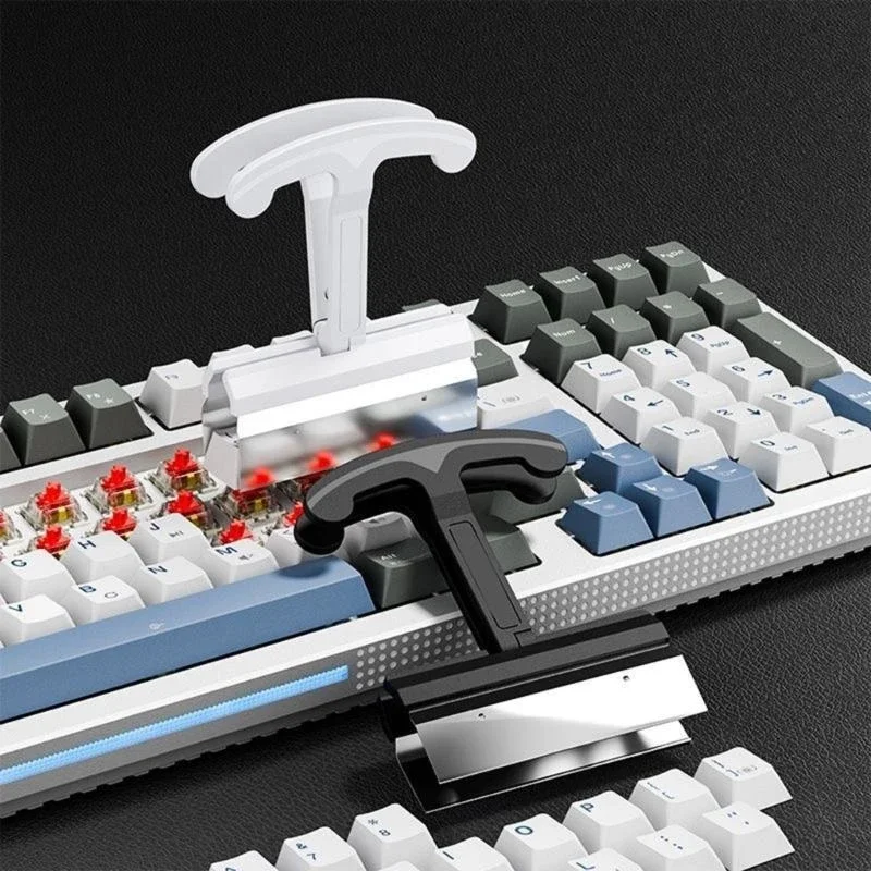 أداة إزالة KeyCap Puller 4Keys مزيل KeyCaps لمادة لوحات المفاتيح الميكانيكية إزالة أدوات التثبيت