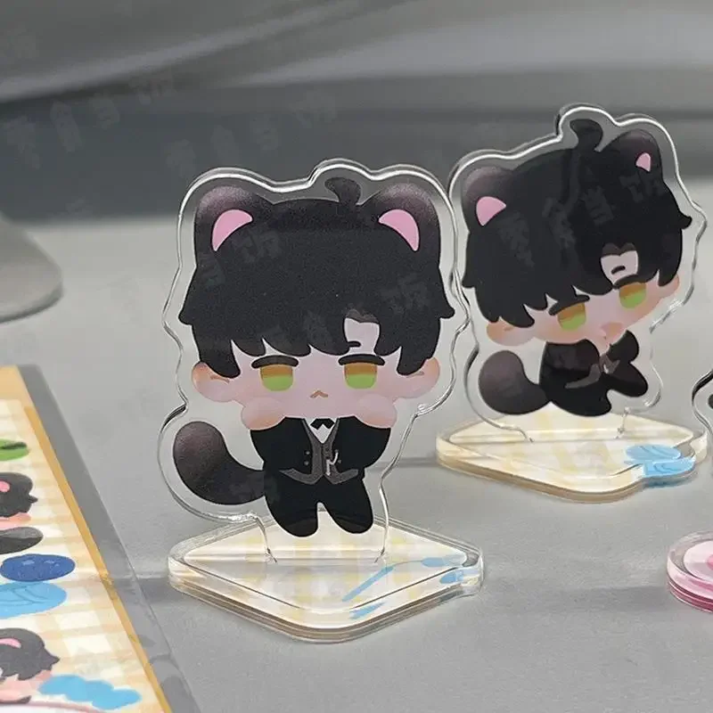 Anime Zayn amor y espacios profundos tablero de pie acrílico signo indicativo Cospaly dibujos animados recoger 5cm