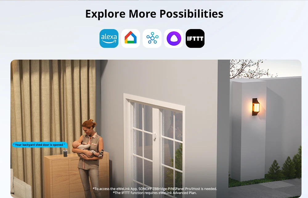 SONOFF Zigbee Tür- und Fenstersensor SNZB-04P Zigbee 3.0 Lokale intelligente Szenensteuerung Zigbee-Sensor für Haussicherheit Benötigt Zigbee-Hub – Detail 10