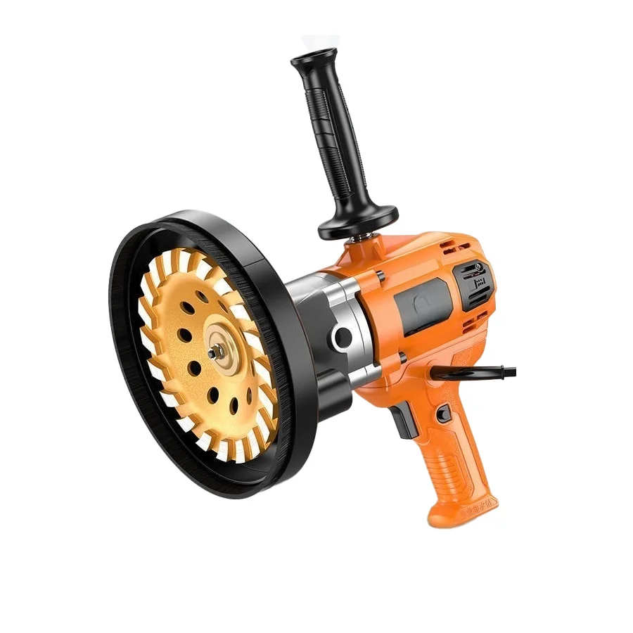 

220V Concrete Grinder, Cement Polishing & Edging Machine for Wall Floor Surface Preparation